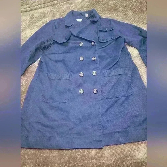 Liz Claiborne petite lgr pea coat - Picture 1 of 8